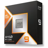 AMD Ryzen 9 9900Ks3D procesor, 12 jezgara, 5.5 Ghz 150 Mb sa Radeon grafikom, S.Am5 100-100001368Vof, kutija bez hladnjaka Cijene