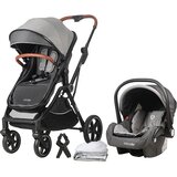 Coccolle Otroški voziček 3v1 Amani Anthracite | Shoptok.si