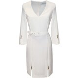 Simona Corsellini Obleka - Bela | Shoptok.si