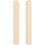  Uzglavlje s ušima krem 203x16x118/128 cm od tkanine | shoptok.hr
