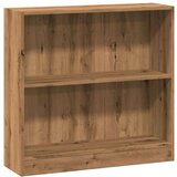 vidaXL Knjižna omara artisan hrast 80x24x76 cm inženirski les | Shoptok.si