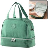  Termoizolacijska torba za doručak s podesivim remenom zelena 27 cm | shoptok.hr