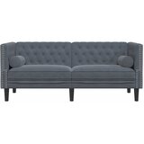 SOFA Tamno siva 174 x 74,5 x 70,5 cm Baršun | shoptok.hr
