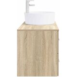  Set namještaja za kupaonicu 2 kom. Hrast sonoma Smeđa 49,5 x 44,5 x 76 cm | shoptok.hr
