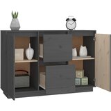  Komoda siva 111 x 34 x 75 cm od masivne borovine | Eponuda.ba