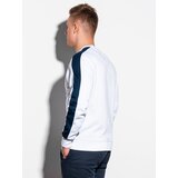 Ombre Muška dukserica B1081 plava bijela | ePonuda.com