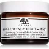 Origins High-Potency Night-A-Mins™ Resurfacing Cream With Fruit-Derived AHAs noćna krema za regeneraciju i obnovu gustoće kože lica 50 ml | shoptok.hr