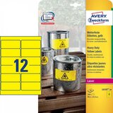 Avery Zweckform Zelo odporne etikete iz poliestra, rumene 99,1 x 42,3 mm Cene