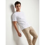 Sinsay Pamučna slim fit majica kratkih rukava | shoptok.hr