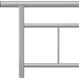  Okvir za krevet sivi metalni 200 x 200 cm | Eponuda.com