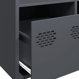  Visoka komoda antracit 68x39x103,5 cm od čelika | shoptok.hr