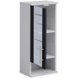 MID.YOU Viseča Omara Niko, Antracit, Srebrna | Shoptok.si