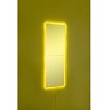 Hanah home ogledalo sa led osvetljenjem rectangular 20x80 cm yellow | ePonuda.com