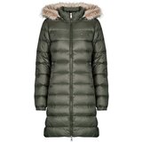 Tommy Jeans Puhovke TJW ESSENTIAL HOODED DOWN COAT Zelena Cene