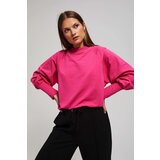 Marisse Fuchsia Puff Sleeve Sweatshirt | ePonuda.com