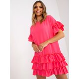 RUE PARIS Dress-CHA-SK-1422.19-fluo pink | shoptok.hr