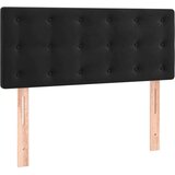  Posteljno vzglavje črno 90x5x78/88 cm žamet, (20794317) | Shoptok.si