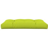  Jastuk za palete jarkozeleni 120 x 80 x 12 cm od tkanine | shoptok.hr