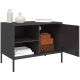 vidaXL TV ormarići 2 kom crni 68 x 39 x 50,5 cm čelični | shoptok.hr