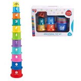 Denis Toranj sa čašama za slaganje, 11 delova Cene