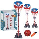 Woopie set za košarku - samostojeći, regulirana visina 90-170 cm + lopta | shoptok.hr