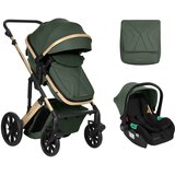 Kikka Boo kolica DARLING premium set 2in1 sa I-SIZE autosedištem army green Cene