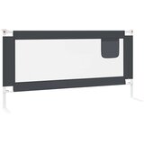  Sigurnosna ograda za dječji krevet tamnosiva 180x25 cm tkanina | Eponuda.com