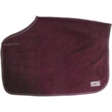 Kentucky Horsewear Jahalno pregrinjalo "Quadrat heavy fleece" bordeaux - M Cene