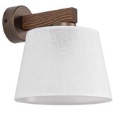  Brilagi - Zidna lampa LATTE 1xE27/15W/230V borovina/bela | Eponuda.com