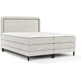 Maison de Rêve Svetlo siva boxspring postelja 200x200 cm Dove – Cene