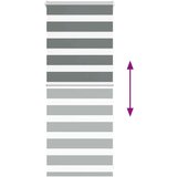 vidaXL Zavjesa zebra 60x100 cm širina tkanine 55,9 cm poliester | shoptok.hr