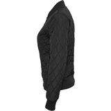 UC Ladies Women's Diamond Quilt Nylon Jacket Black Cene