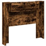  Vzglavje Dimljeni oreh 120 x 16,5 x 103,5 cm Konstruiran les, (5000108788) | Shoptok.si
