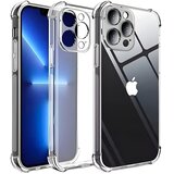 IZMAEL.eu Silikonska futrola s ojačanim rubovima za Apple iPhone 14 Pro Max - Prozirna | shoptok.hr