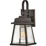 Elstead Lighting Elstead Hinkley Bainbridge Zunanja stenska svetilka, oljno drgnjena bronasta z dodatki Heritage Brass, IP44, (22100260) | Shoptok.si
