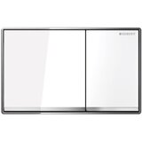 Geberit Aktivirna tipka za dvokoličinsko splakovanje Sigma60 (Ščetkan Krom) (115.640.GH.1) | Shoptok.si