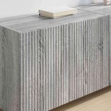 TV stenska omara Siva Sonoma 59,5 x 31 x 40 cm Konstruiran les, (5000092217) | Shoptok.si