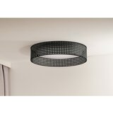  Duolla - LED plafonsko svetlo ROLLER RATTAN LED/24W/230V, prečnik 45 cm, crno | Eponuda.com