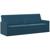  Set sofe 2 pcs Plava Baršun - Plava 1-Sjedalo + 3-Sjedalo (210 cm) | shoptok.hr