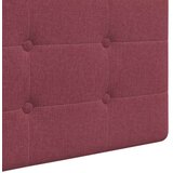  Držeće uzglavlje Zidne tkanina - boja crnog vina 100 cm bez LED | shoptok.hr