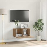  Set TV komoda Zidne Smeđa 60 x 30 x 30 cm Konstruirano drvo | Eponuda.com