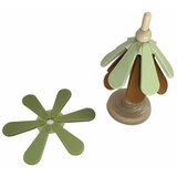 INF Božična Zložljiva Silikonska Podloga - Toplotno Odporna Podloga za Lonec green+brown, (5000078372) | Shoptok.si