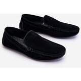 EVENTO PE1 Men's Classic Suede Loafers Black Felixo | Shoptok.si