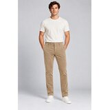 Bomboogie Hlače Chino Slim Weave Stretch Velve Bež Cene