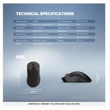 Fantech miš wireless gaming WG14P yari pro crni | Eponuda.com