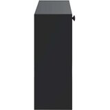  Ormar za cipele na zidu ALKMAAR 71 x 17 x 43 cm Crna - Crna | shoptok.hr