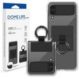  WHITESTONE PROZIRNA MASKA SA PRSTENOM ZA SAMSUNG GALAXY Z FLIP 4 – CRNA | shoptok.hr