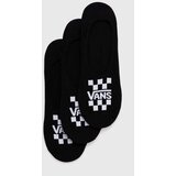 Vans Nogavice 3-pack moški, črna barva | Shoptok.si