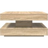  Klub stolić rotirajući za 360 stupnjeva, hrast Sonoma, 70x70x34,5 cm | Eponuda.com