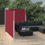 Maison Chic Zložljiva stranska tenda - Senčniki rdeča 100x600 cm, (22039842) | Shoptok.si